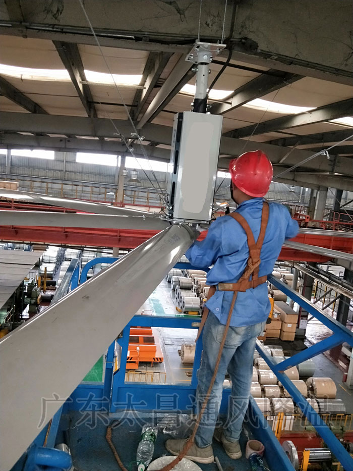 為什么工業(yè)車間要安裝工業(yè)大風(fēng)扇通風(fēng)降溫呢？