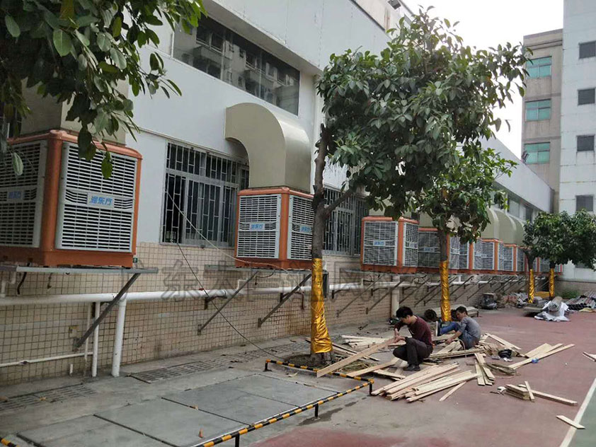 環(huán)?？照{(diào)低成本車間降溫解決方案