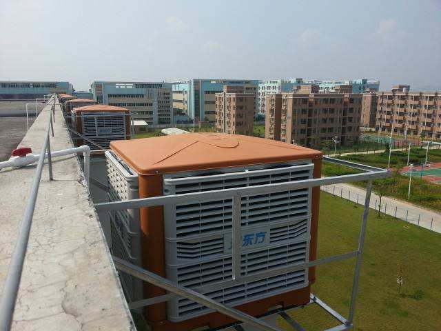 降溫?fù)Q氣效果好的環(huán)?？照{(diào) 高溫難耐 你的車間安裝了嗎？