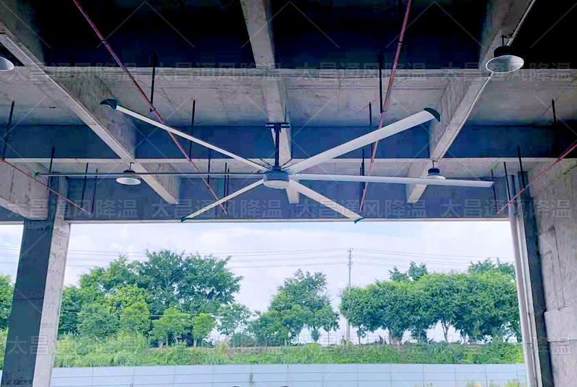 制造業(yè)選擇安裝工業(yè)大風(fēng)扇有哪些好處？