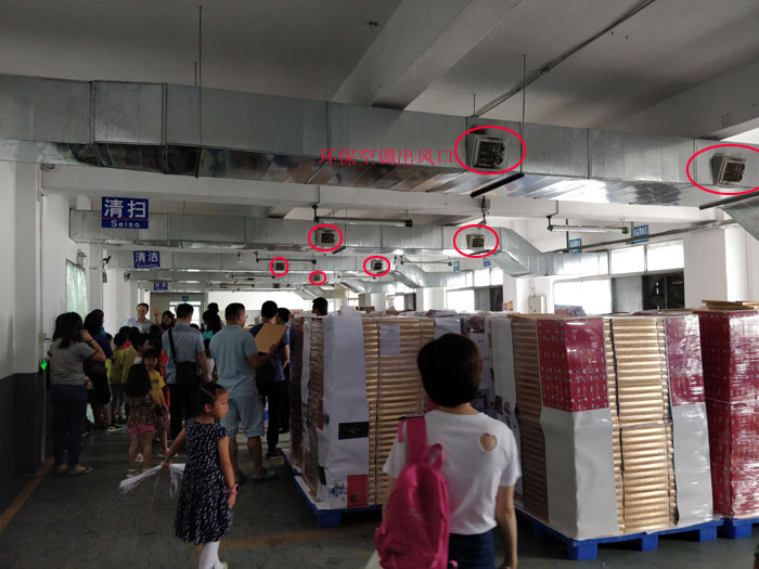 環(huán)?？照{(diào)出風口