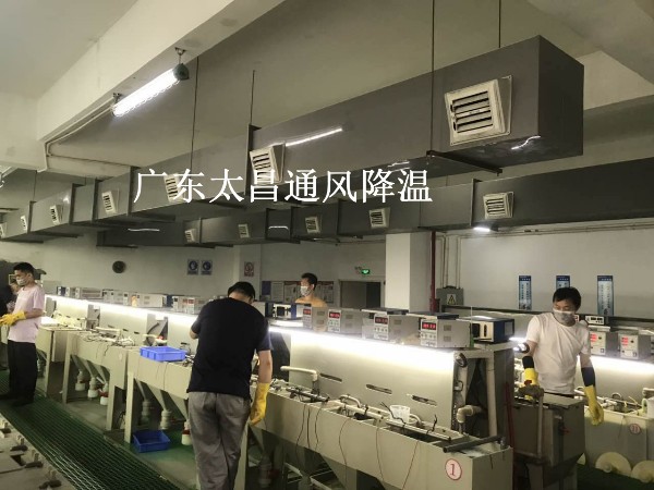 電鍍廠降溫用環(huán)?？照{(diào)解決方案